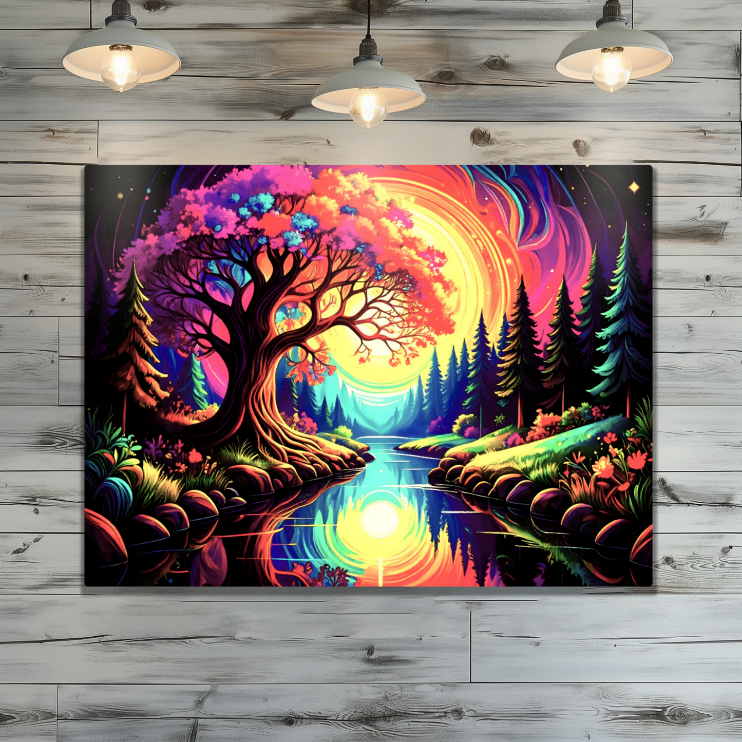 LunaScape 8, Printed On High Gloss Aluminium To Enhance Colour And Detail, Unique Image, Art Is A Gift For A Lifetime...