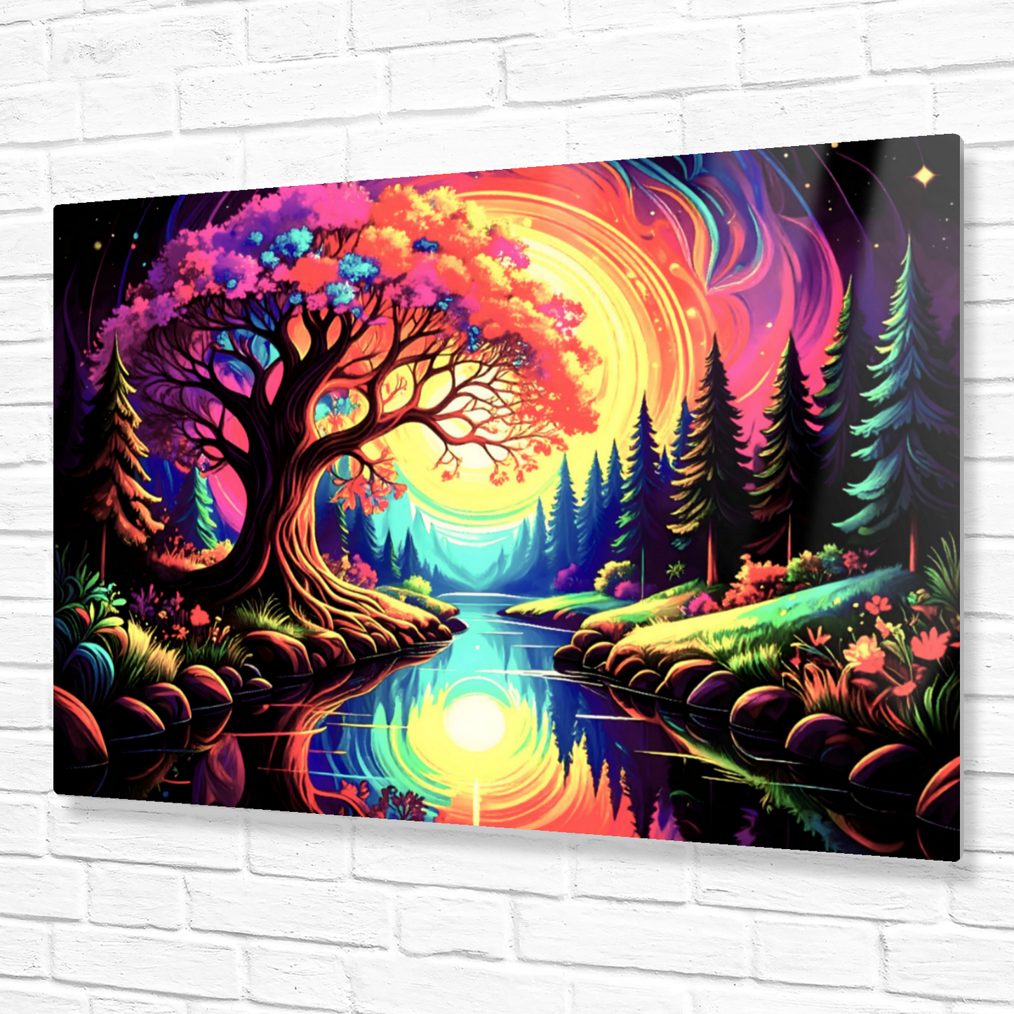 LunaScape 8, Printed On High Gloss Aluminium To Enhance Colour And Detail, Unique Image, Art Is A Gift For A Lifetime...