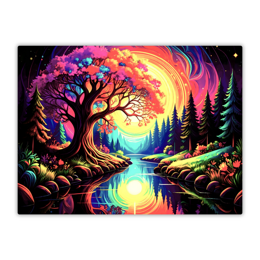 LunaScape 8, Printed On High Gloss Aluminium To Enhance Colour And Detail, Unique Image, Art Is A Gift For A Lifetime...