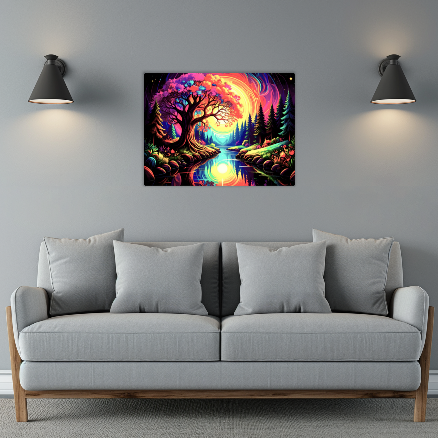 LunaScape 8, Printed On High Gloss Aluminium To Enhance Colour And Detail, Unique Image, Art Is A Gift For A Lifetime...