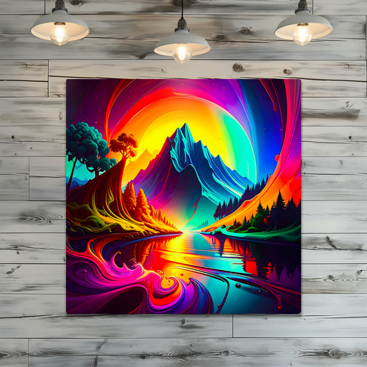 LunaMount, Printed On High Gloss Aluminium To Enhance Colour And Detail, A Gift For A Lifetime...