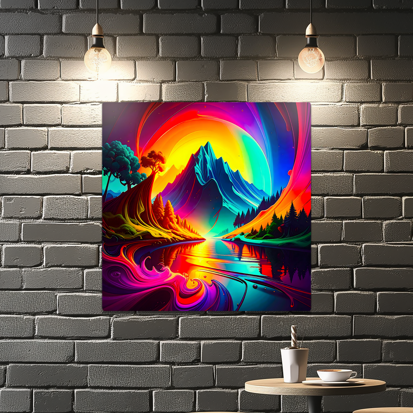 LunaMount, Printed On High Gloss Aluminium To Enhance Colour And Detail, A Gift For A Lifetime...