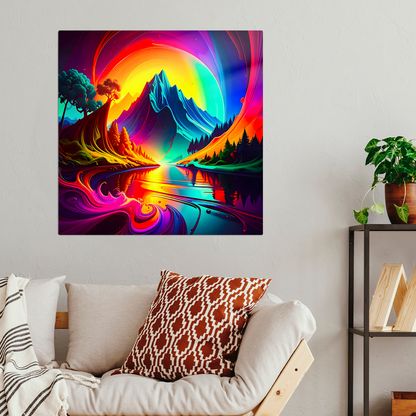 LunaMount, Printed On High Gloss Aluminium To Enhance Colour And Detail, A Gift For A Lifetime...