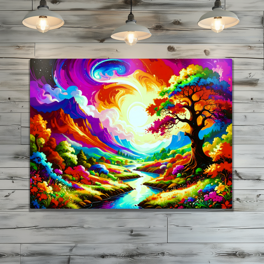 LunaScape 9, Printed On High Gloss Aluminium To Enhance Colour And Detail, Unique Image, Art Is A Gift For A Lifetime...