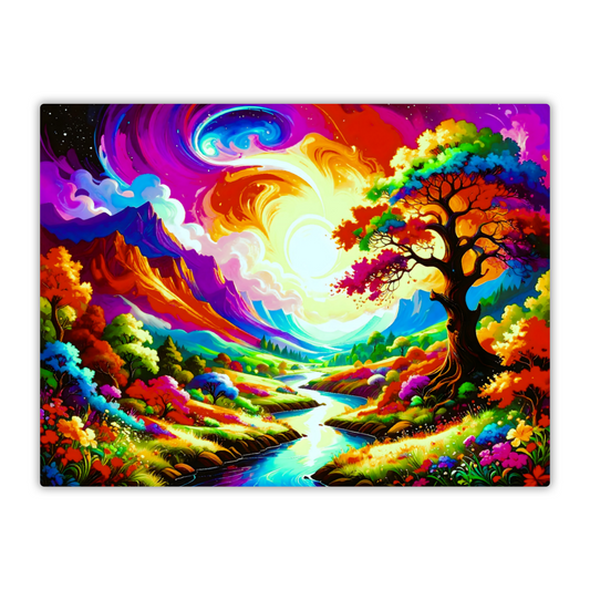 LunaScape 9, Printed On High Gloss Aluminium To Enhance Colour And Detail, Unique Image, Art Is A Gift For A Lifetime...
