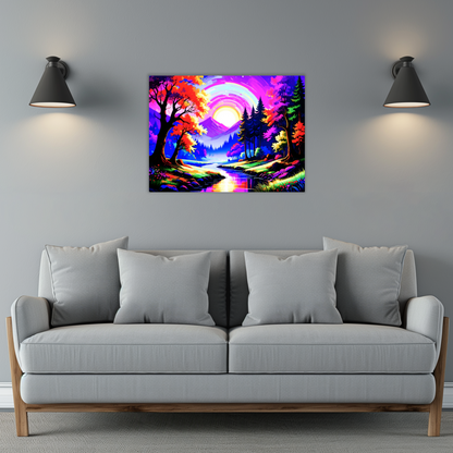 Lunascape 10, Printed On High Gloss Aluminium To Enhance Colour And Detail, Unique Print, An Enduring Gift...