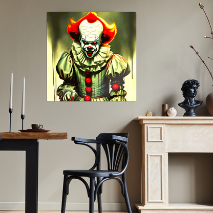 Clowning Around, Printed On High Gloss Aluminium To Enhance Colour And Detail, Unique Image, Art Is A Gift For A Lifetime...