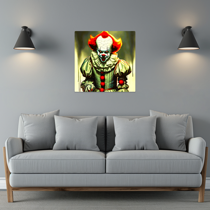 Clowning Around, Printed On High Gloss Aluminium To Enhance Colour And Detail, Unique Image, Art Is A Gift For A Lifetime...