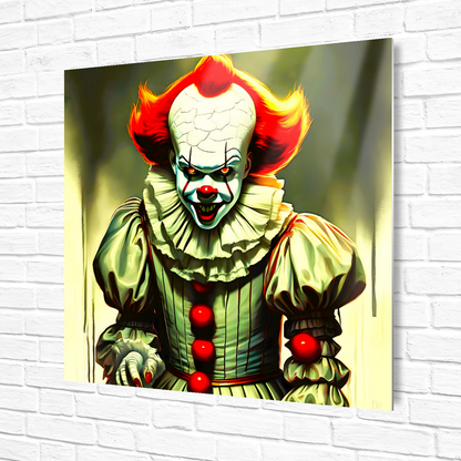 Clowning Around, Printed On High Gloss Aluminium To Enhance Colour And Detail, Unique Image, Art Is A Gift For A Lifetime...