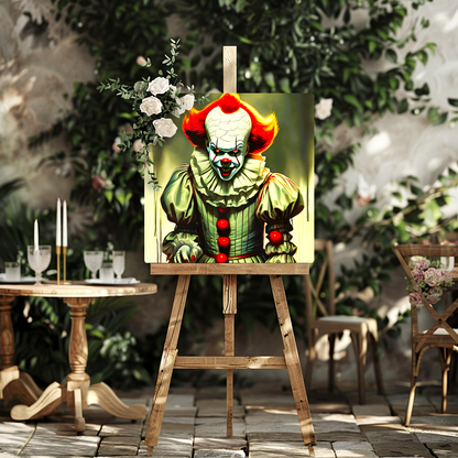 Clowning Around, Printed On High Gloss Aluminium To Enhance Colour And Detail, Unique Image, Art Is A Gift For A Lifetime...