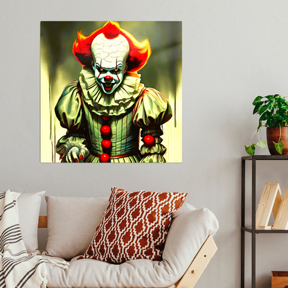Clowning Around, Printed On High Gloss Aluminium To Enhance Colour And Detail, Unique Image, Art Is A Gift For A Lifetime...