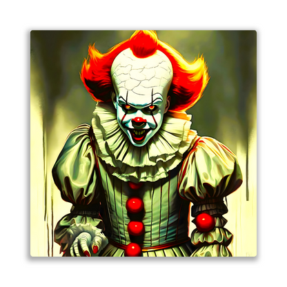 Clowning Around, Printed On High Gloss Aluminium To Enhance Colour And Detail, Unique Image, Art Is A Gift For A Lifetime...