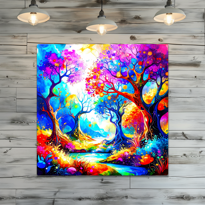Amazing Trees 5, Printed On High Gloss Aluminium To Enhance Colours And Detail, Unique Images, A Gift To Last A Lifetime...