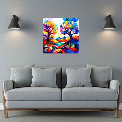 Amazing Trees 6, Printed On High Gloss Aluminium To Enhance Colours And Detail, Unique Images, A Gift To Last A Lifetime...