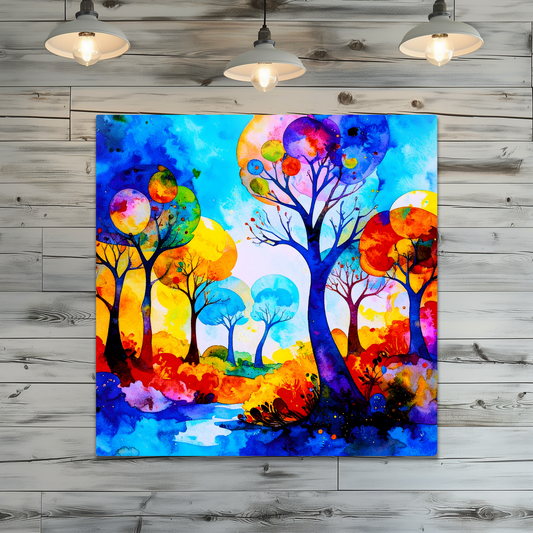 Amazing Trees 7, Printed On High Gloss Aluminium To Enhance Colours And Detail, Unique Images, A Gift To Last A Lifetime...