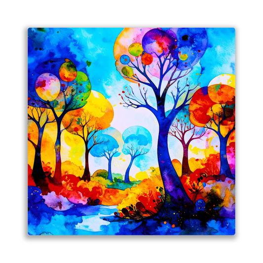 Amazing Trees 7, Printed On High Gloss Aluminium To Enhance Colours And Detail, Unique Images, A Gift To Last A Lifetime...