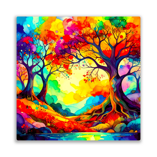 Amazing Trees 8, Printed On High Gloss Aluminium To Enhance Colours And Detail, Unique Images, A Gift To Last A Lifetime...