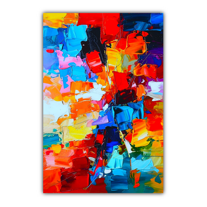 Abstract Print 1, Printed On Canvas, Vivid Colours, Art Prints, Box Canvas, Unique Images, A Gift To Last A Lifetime...