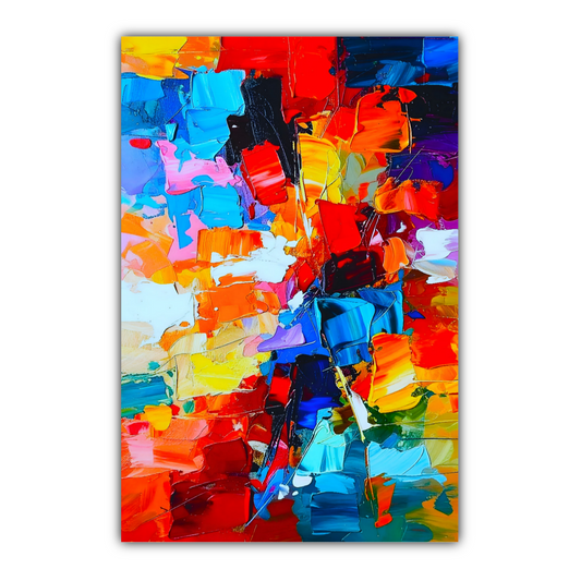 Abstract Print 1, Printed On Canvas, Vivid Colours, Art Prints, Box Canvas, Unique Images, A Gift To Last A Lifetime...