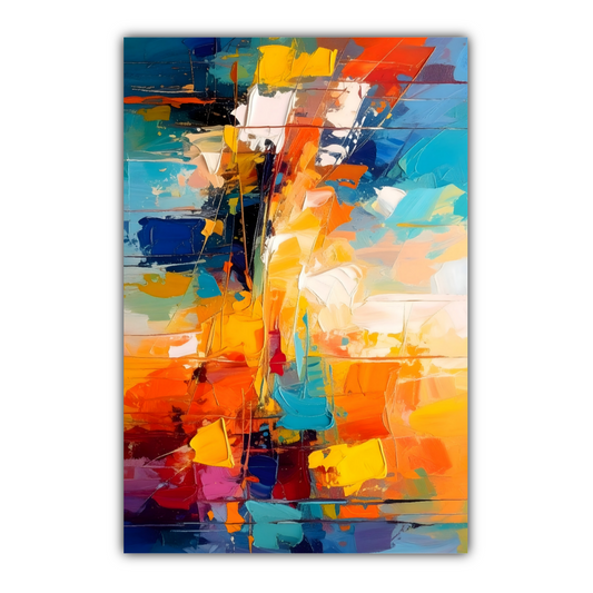 Abstract Print 4, Printed On Canvas, Vivid Colours, Art Prints, Box Canvas, Unique Images, A Gift To Last A Lifetime...