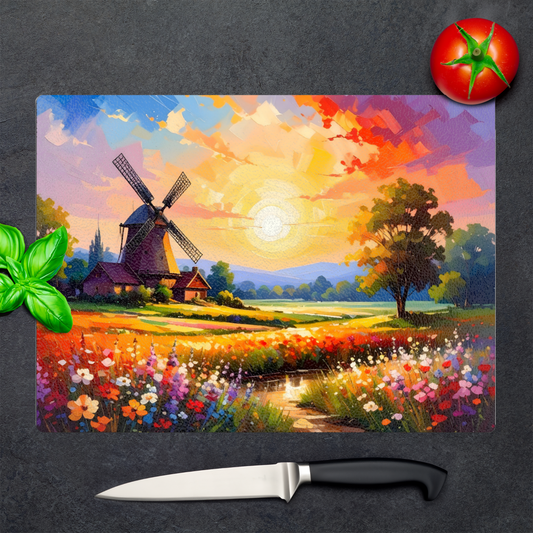 Glass Chopping Board CB1, Heat Resistant, A Versatile Textured Surface, Available In 2 Sizes...