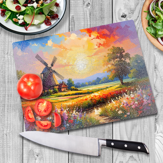 Glass Chopping Board CB1, Heat Resistant, A Versatile Textured Surface, Available In 2 Sizes...