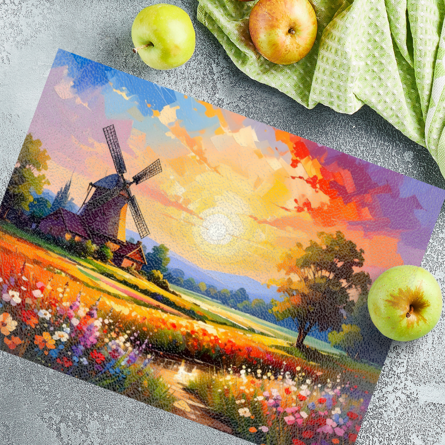 Glass Chopping Board CB1, Heat Resistant, A Versatile Textured Surface, Available In 2 Sizes...