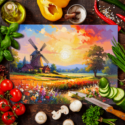 Glass Chopping Board CB1, Heat Resistant, A Versatile Textured Surface, Available In 2 Sizes...