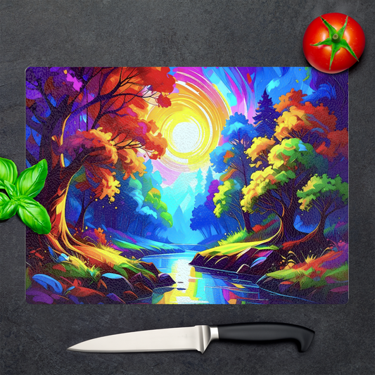 Glass Chopping Board CB2, Heat Resistant, A Versatile Textured Surface, Available In 2 Sizes...