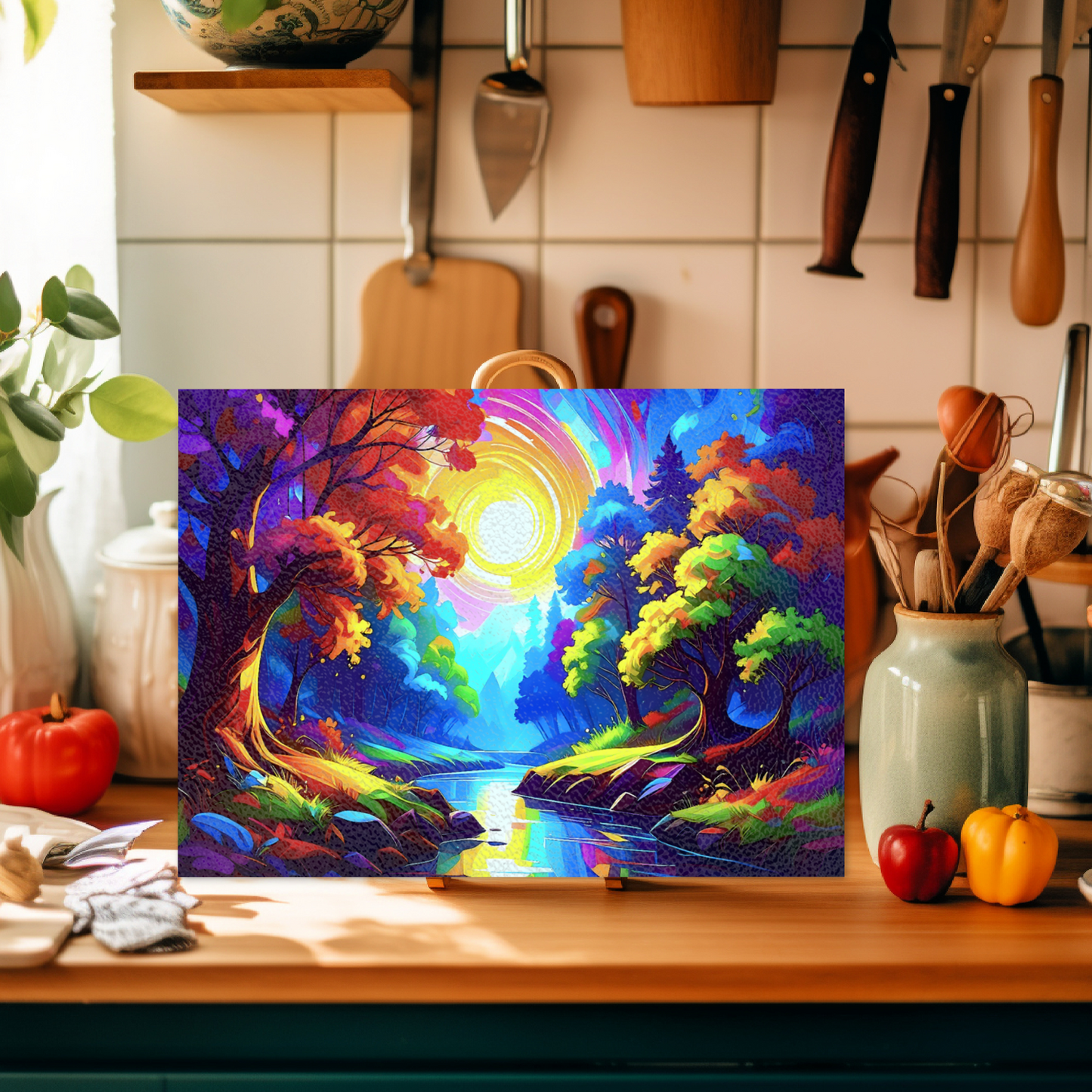 Glass Chopping Board CB2, Heat Resistant, A Versatile Textured Surface, Available In 2 Sizes...
