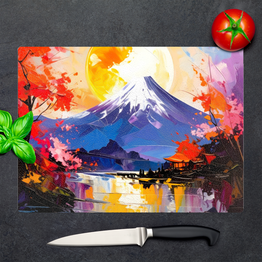 Glass Chopping Board CB4, Heat Resistant, Textured Surface, Available In 2 Sizes...