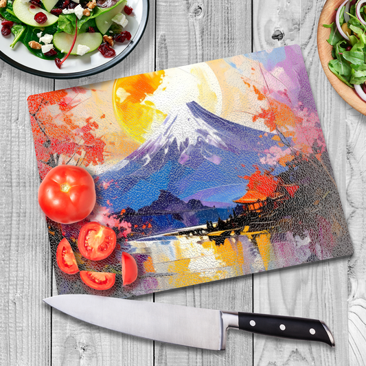 Glass Chopping Board CB4, Heat Resistant, Textured Surface, Available In 2 Sizes...