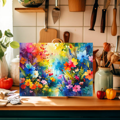 Glass Chopping Board CB6, Heat Resistant, Textured Surface, Available In 2 Sizes...