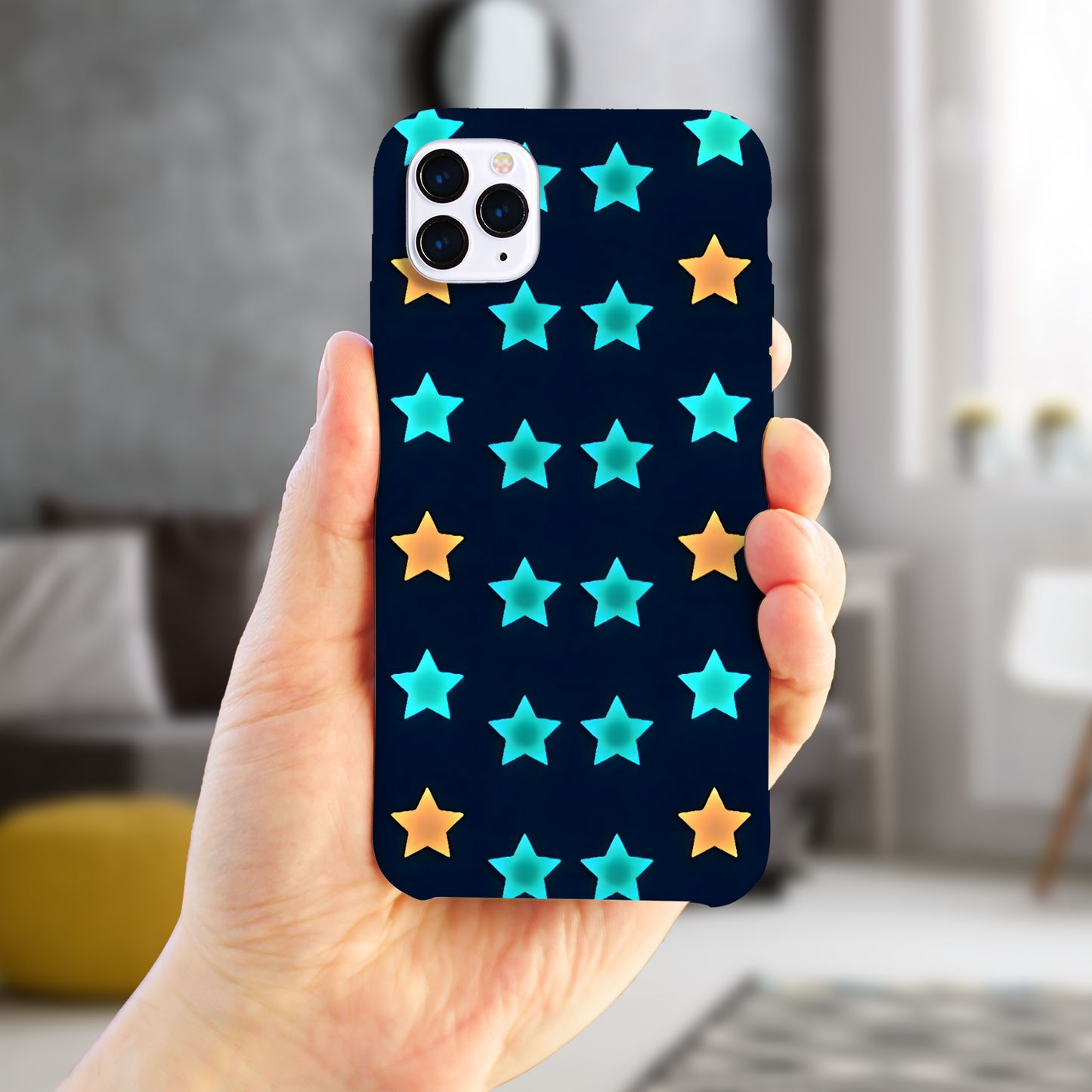 Stars 1, Magsafe Tough iPhone Case, Full Wrap Technology, Crafted From Premium Polycarbonate, Vivid Colours, Unique Image...