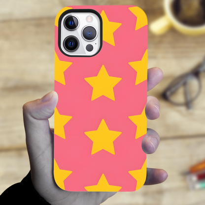 Stars 4, Magsafe Tough iPhone Case, Full Wrap Technology, Crafted From Premium Polycarbonate, Vivid Colours, Unique Image...