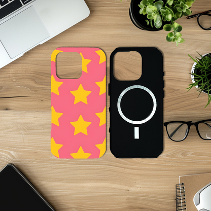 Stars 4, Magsafe Tough iPhone Case, Full Wrap Technology, Crafted From Premium Polycarbonate, Vivid Colours, Unique Image...