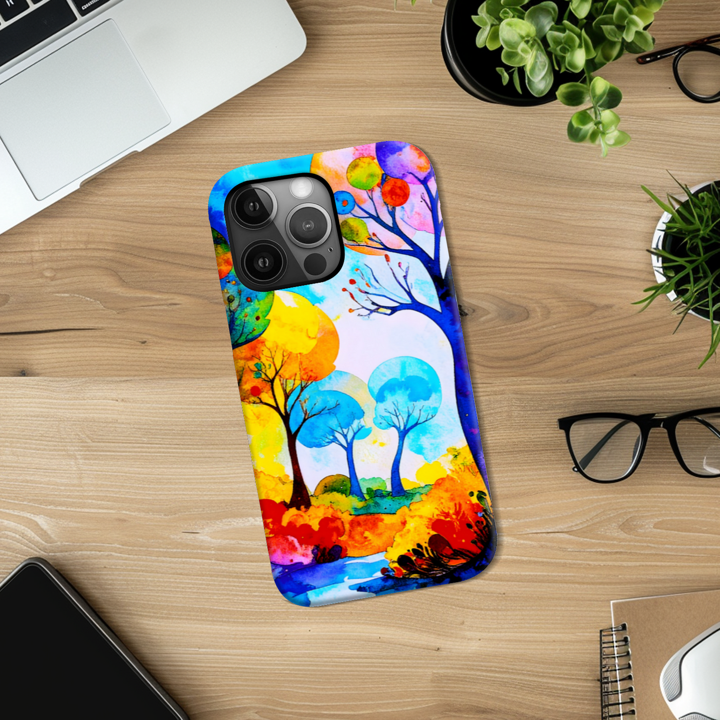 Fantasy Landscape 2, Slim iPhone-Samsung Cases, Full Wrap Technology, Crafted From Premium Polycarbonate, Vivid Colours, Unique Image...