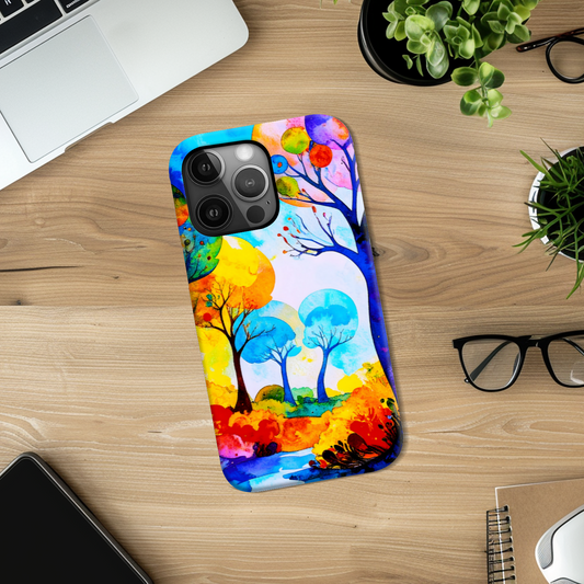 Fantasy Landscape 2, Slim iPhone-Samsung Cases, Full Wrap Technology, Crafted From Premium Polycarbonate, Vivid Colours, Unique Image...