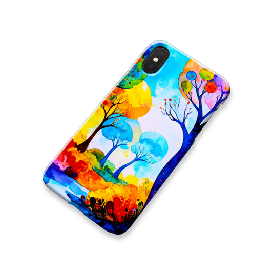 Fantasy Landscape 2, Slim Phone Case, Crafted From Premium Polycarbonate, Full Image Wrap, Vivid Colours, Unique Image...