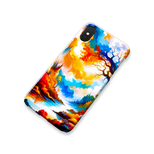 Fantasy Landscape 3, Slim iPhone-Samsung Cases, Full Wrap Technology, Crafted From Premium Polycarbonate, Vivid Colours, Unique Image...