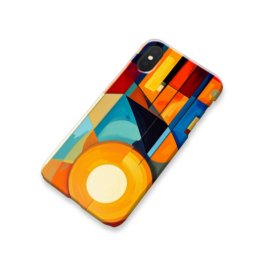 Abstract 1, Slim Gloss Phone Case, Full Wrap Technology, Crafted From Premium Polycarbonate, Vivid Colours, Unique Image...