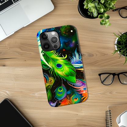 Feathers 2, Tough Phone Case, Full Wrap Technology, Crafted From Premium Polycarbonate, Vivid Colours, Unique Image...