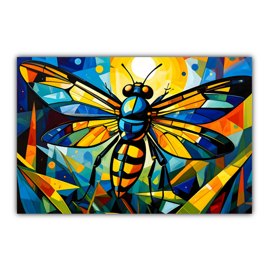 Abstract Firefly 1, Printed On Canvas, Vivid Colours, Box Canvas, Unique Images, A Gift To Last A Lifetime...
