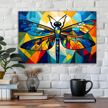 Abstract Firefly 2, Printed On Canvas, Vivid Colours, Box Canvas, Unique Images, A Gift To Last A Lifetime...