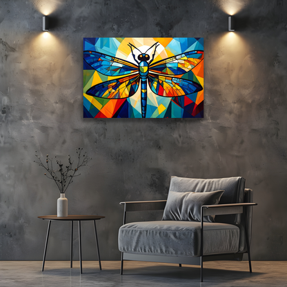 Abstract Firefly 2, Printed On Canvas, Vivid Colours, Box Canvas, Unique Images, A Gift To Last A Lifetime...