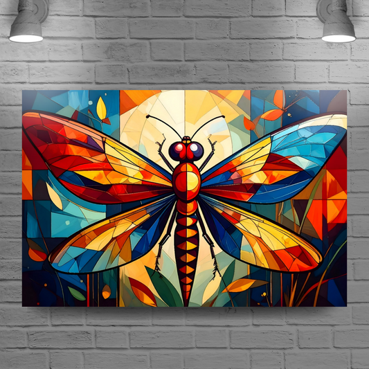 Abstract Firefly 4, Printed On Canvas, Vivid Colours, Box Canvas, Unique Images, A Gift To Last A Lifetime...