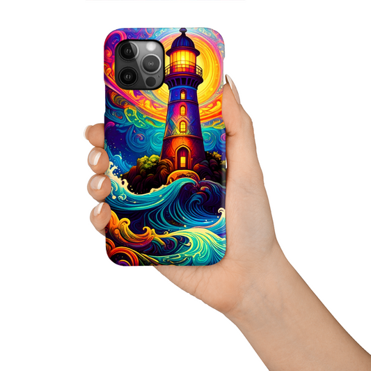 Fantasy Lighthouse 2, Tough Phone Case, Full Wrap Technology,  Premium Polycarbonate, Unique Image...