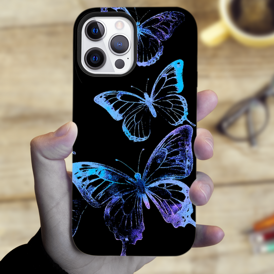 Tough Phone Case Butterfly 1, Full Wrap Technology, Crafted From Premium Polycarbonate, Great Gift Idea...