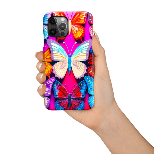 Tough Phone Case, Butterfly 3, Full Wrap Technology, Crafted From Premium Polycarbonate, A Great Gift Idea...