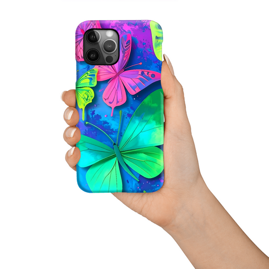 Tough Phone Case, Butterfly 2, Full Wrap Technology, Crafted From Premium Polycarbonate, A Great Gift Idea...